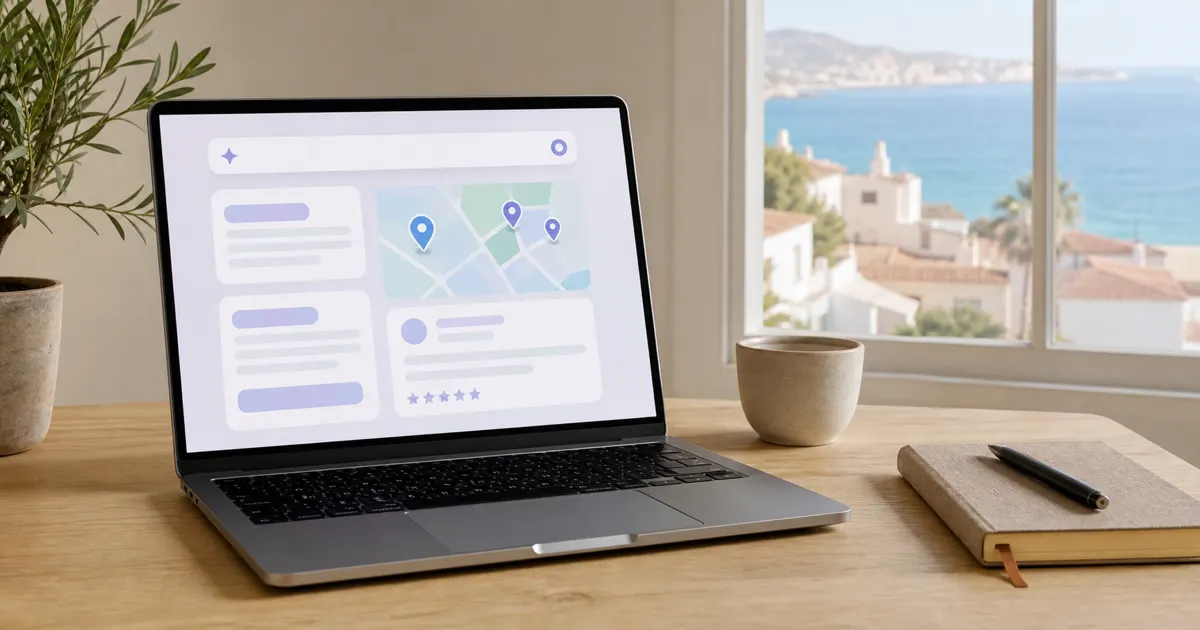 Imagen destacada del artículo IA en buscadores: qué cambia para negocios locales