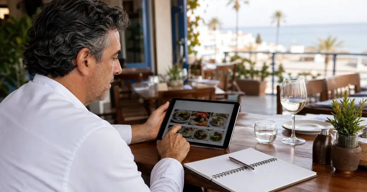 Imagen destacada del artículo Web para restaurante en Fuengirola: reservas, carta y Google