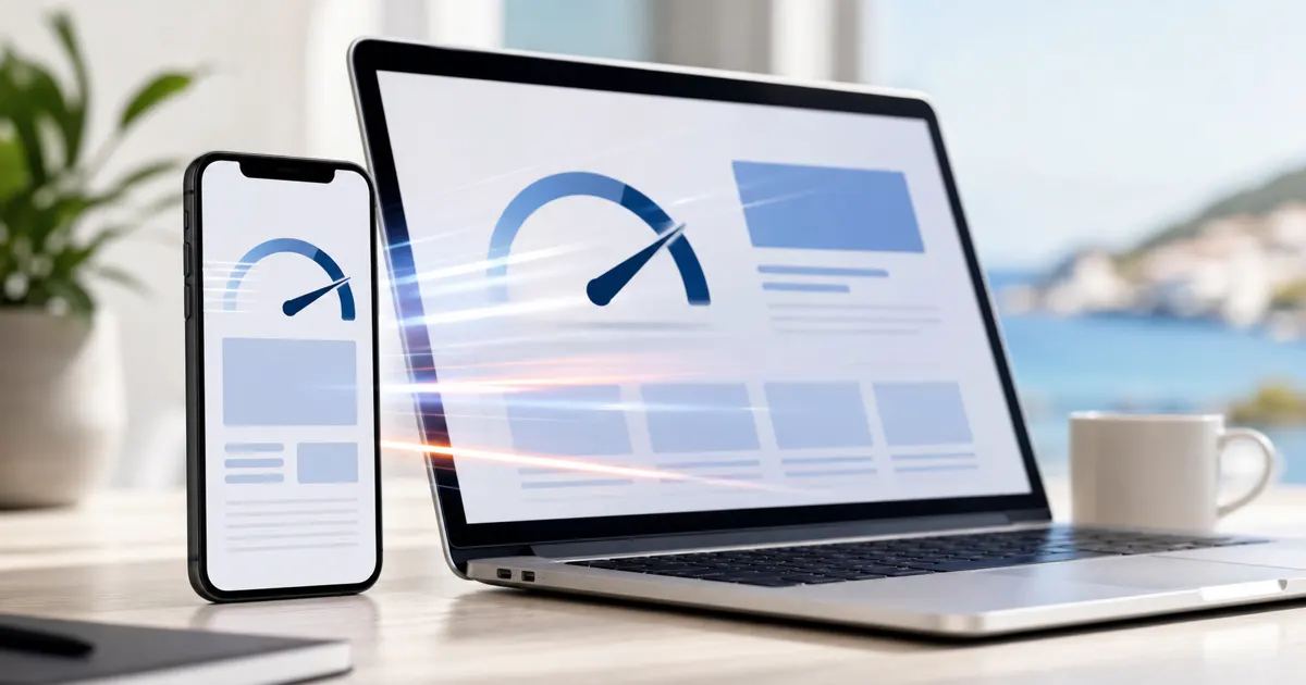 Imagen destacada del artículo Velocidad web en móvil y SEO local